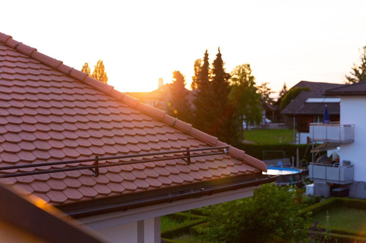 Gasthof Zum Schluessel La Meridienne Fribourg Sa Ueberstorf Exteriör bild