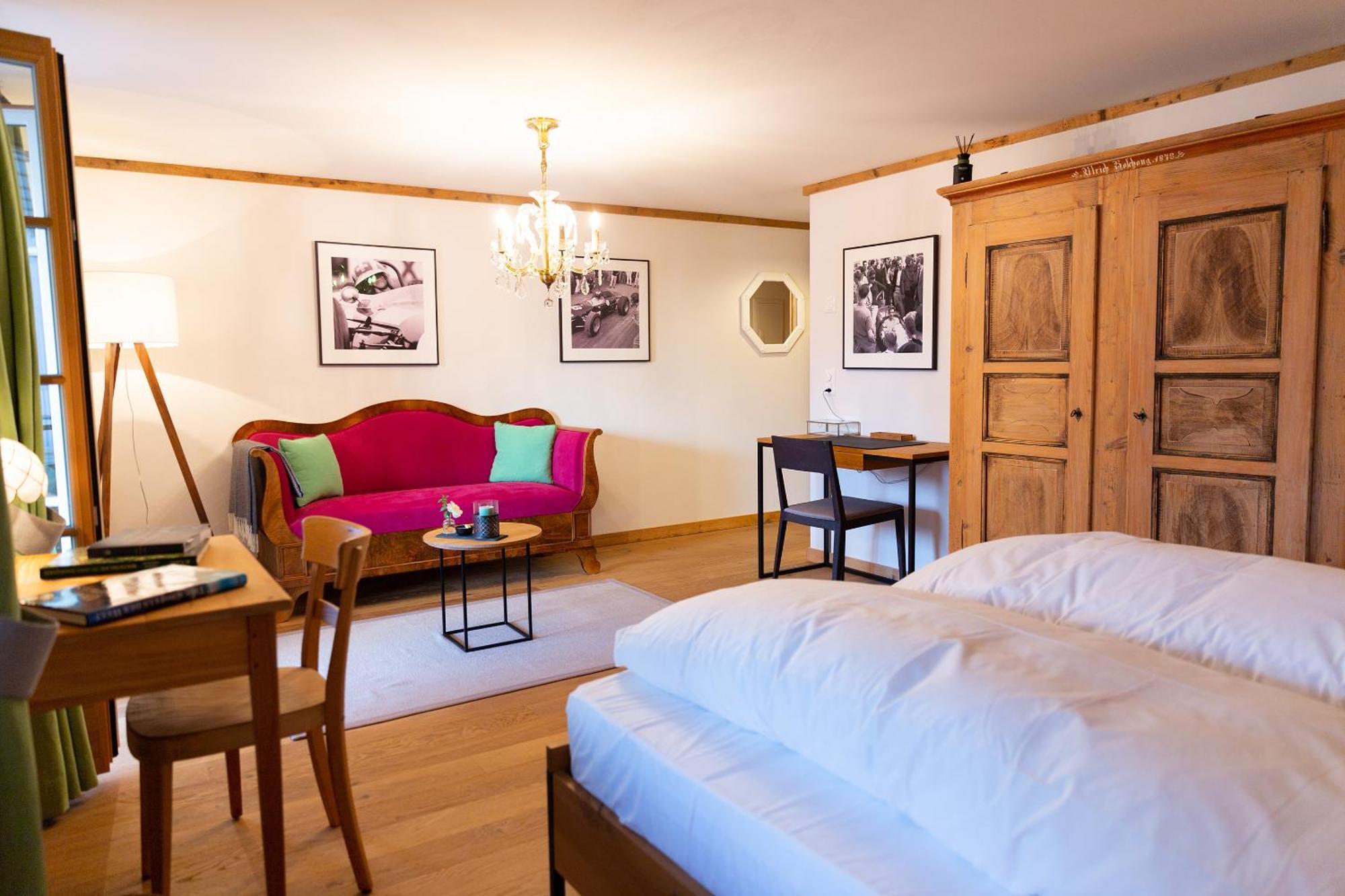 Gasthof Zum Schluessel La Meridienne Fribourg Sa Ueberstorf Rum bild